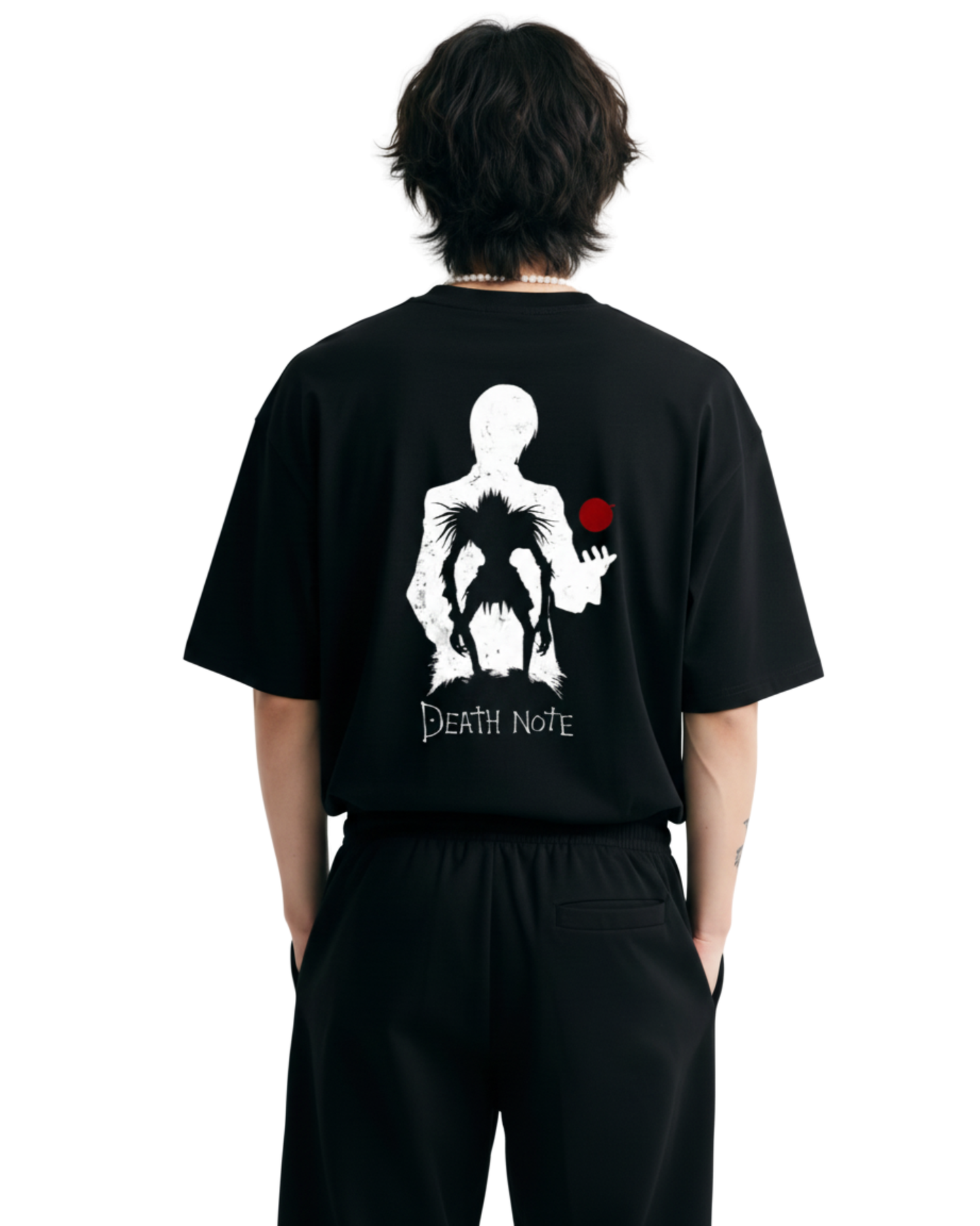 Death Note Ryuk Oversized T-Shirt | Shinigami Graphic Tee | Black Streetweart