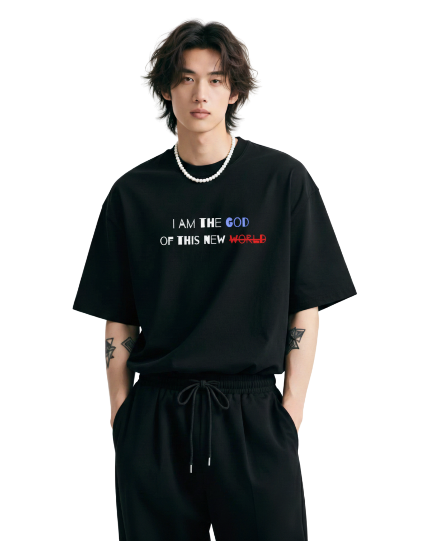 Death Note “God of the New World” Oversized T-Shirt | Kira Justice Edition